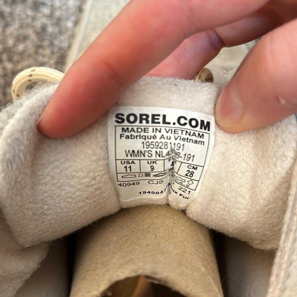 Sorel Kinetic RNEGD Caribou Shoe - Picture 8 of 10